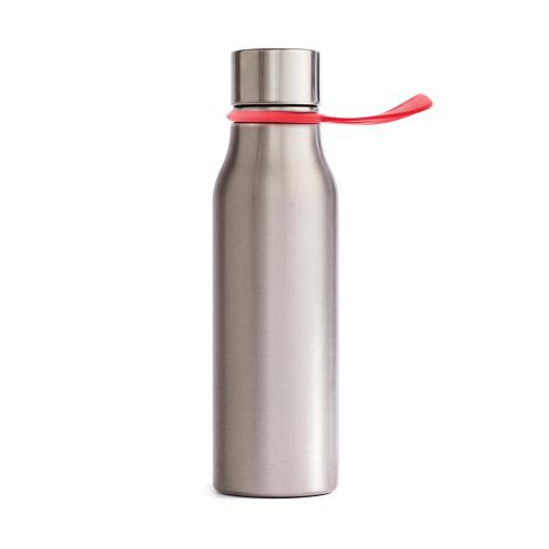 Бутылка для воды VINGA Lean из нержавеющей стали, 550 мл - красный;
